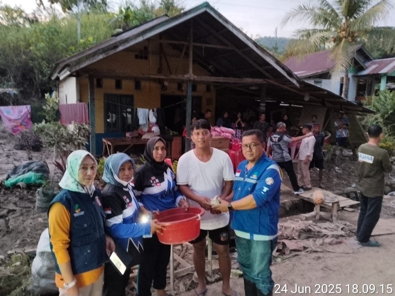 Pemerintah Provinsi Gorontalo Menurunkan Tim Penanganan Bencana Di Kabupaten Pohuwato