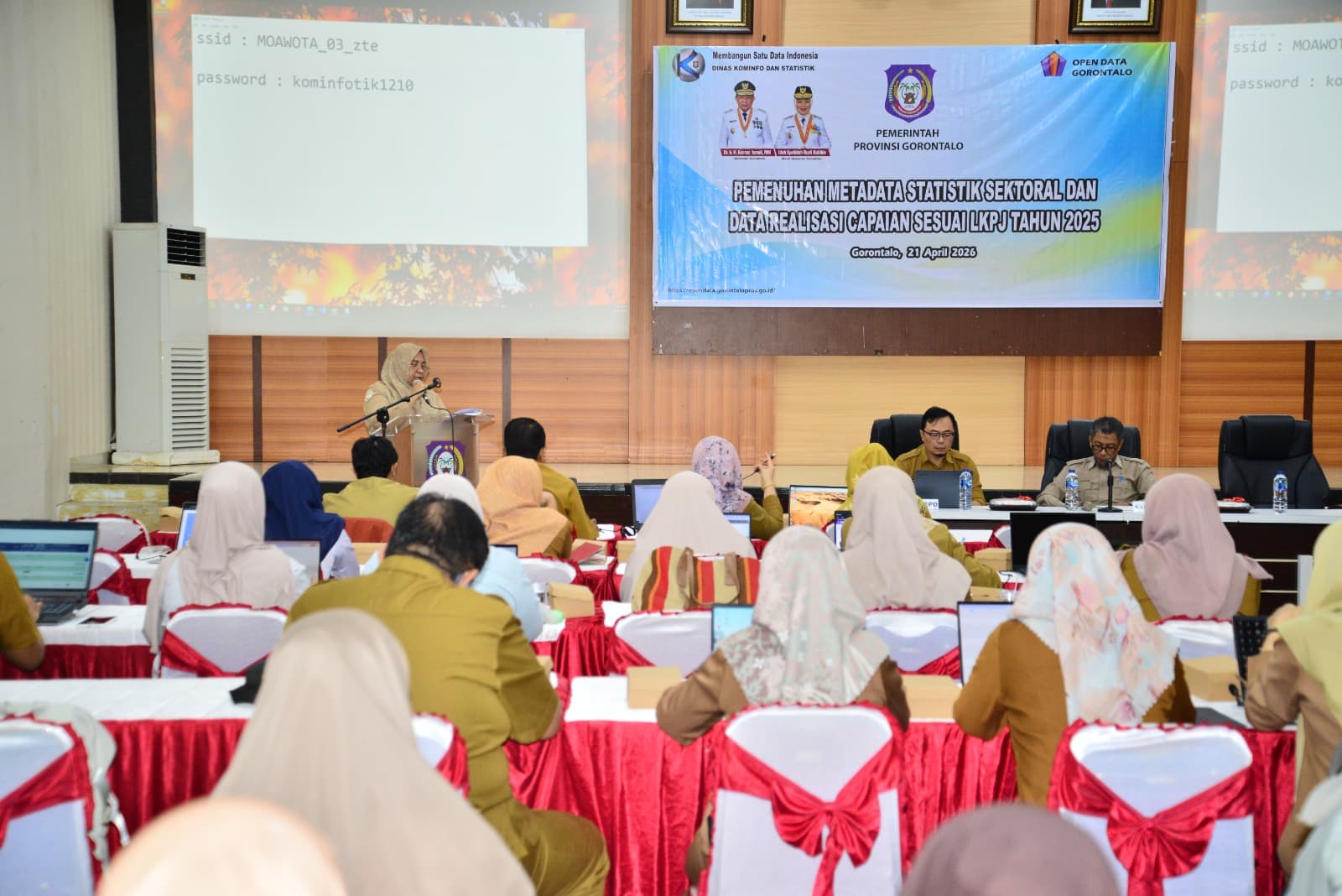 Diskominfotik Gelar Pemenuhan Metadata dan Data Realisasi Tahun 2025