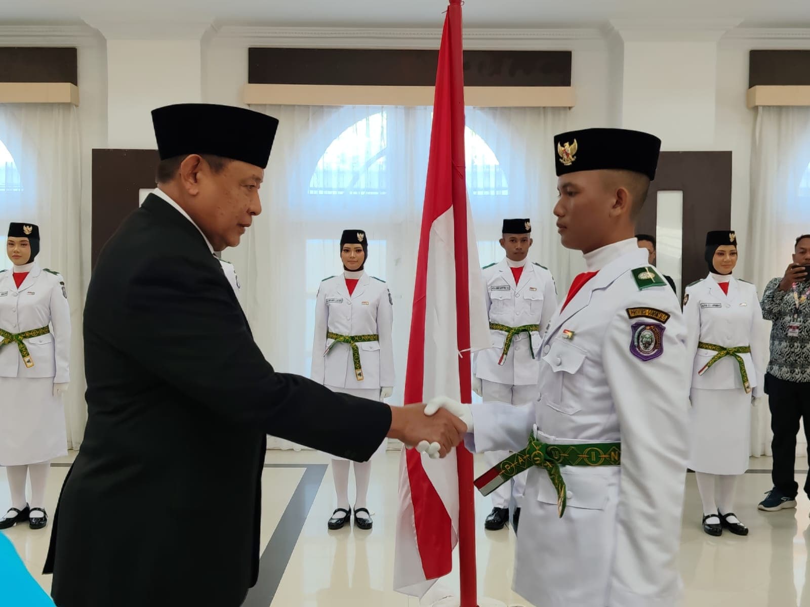 25 Putra-Putri Terbaik Gorontalo Resmi Dikukuhkan Jadi Paskibraka 2026