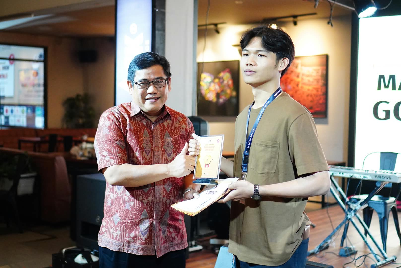 Rey Bangol Juara Manual Brew Gorontalo, Tiga Besar Terpaut 0,25 Poin — foto 1